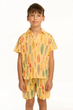 Hidden Placket Button Up Impala