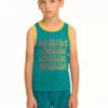 Vintage Jersey Tank Lake Green