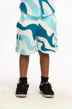 Oxford Woven Cargo Short Coconut Milk