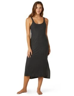 Beyond Yoga Featherweight Resort Dress Darkest Night