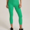 Beyond Yoga Spacedye Walk & Talk HW Capri Legging Green Grass Heather