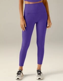 Beyond Yoga Spacedye Out Of Pocket HW Legging Ultra Violet Heather