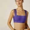 Beyond Yoga Spacedye Squared Bra Ultra Violet Heather