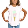 Ice Cream Girls Flutter Sleeve