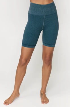 Spiritual Gangster Seamless Mineral Wash Ruffle Bikers Foliage