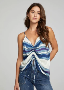 Lucca Tank Top Pacific Stripe