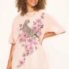 Tiger Fleur Oversized Tee VW Brushed Rose