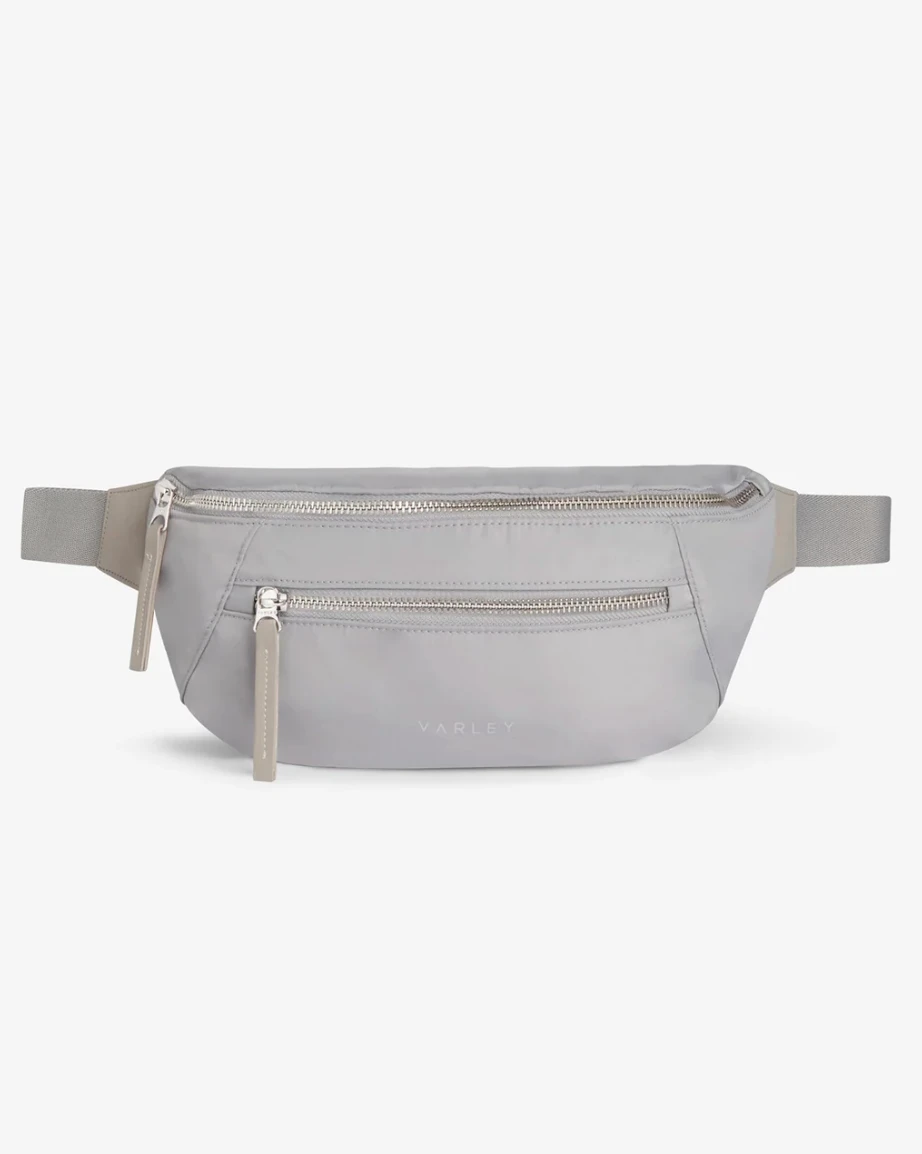 Varley Lasson Belt Bag Sage Grey 1 Varley Lasson Belt Bag Sage Grey
