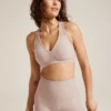 Beyond Yoga Spacedye Lift Your Spirits Bra Chai