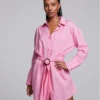 Essex Shirt Dress Rosewater