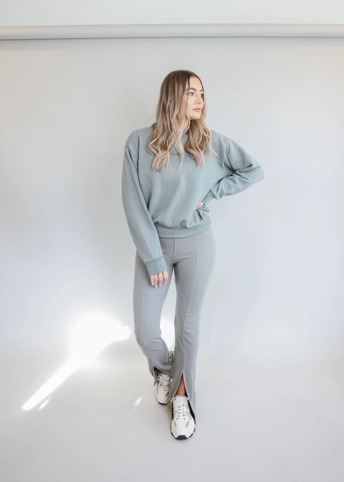 Split Legging Sage 1 Split Legging Sage